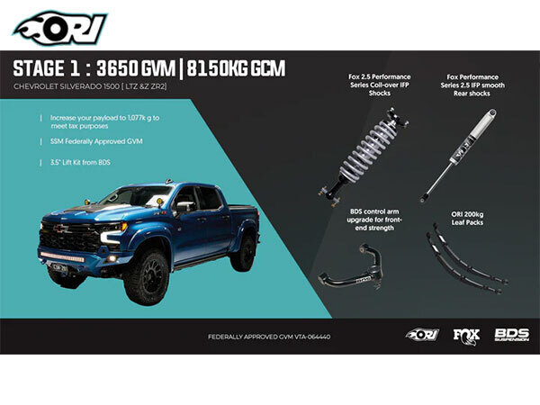 Silverado 1500 GVM Parts